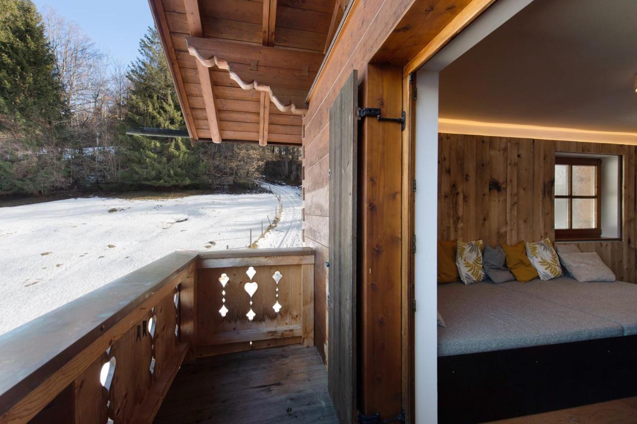 Ferienwohnung Riesserbaur ガルミッシュ・パルテンキルヒェン エクステリア 写真